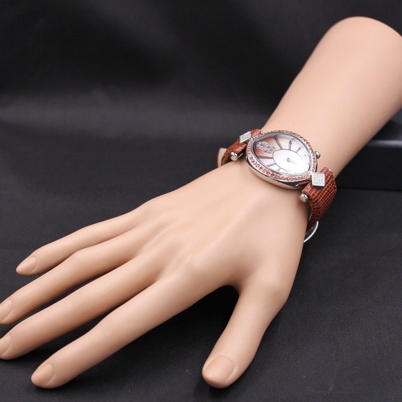 Orange Sapphire Diamond 2.93 Ct  Luxury Watch main image 5